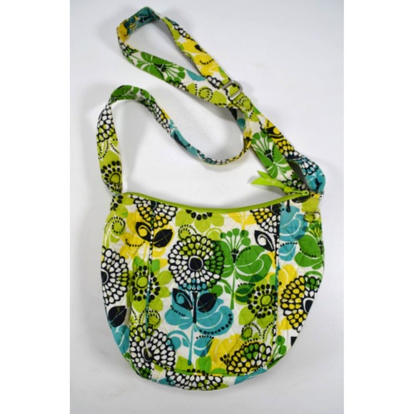 Vera‎ Bradley Limes Up Purse Adjustable Crossbody Strap - Picture 1 of 10